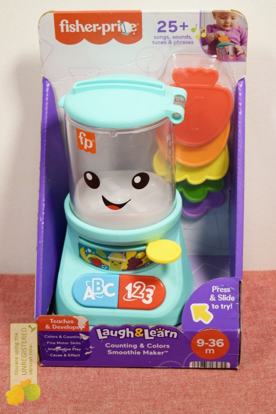 Fisher-Price Laugh and Learn Counting and Colors Smoothie Maker Toy